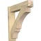 Ekena Millwork Balboa Craftsman Rough Sawn Outlooker, Douglas Fir, 8"W x 36"D x 36"H OUT08X36X36BOA04RDF - alternate 1